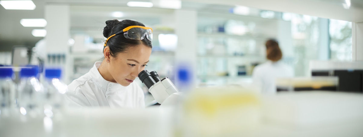 researcher in laboratory